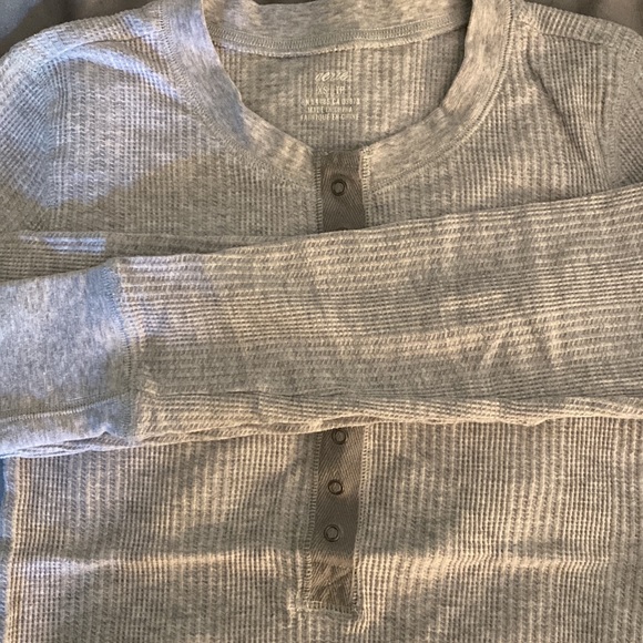 Grey Aerie Henley Top - Picture 3 of 3
